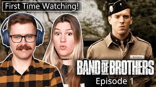 Band of Brothers Episode 1 Currahee  First Time Watching War Series  TV Series REACTION [upl. by Ken]