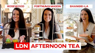 Comparing the Top 3 Afternoon Teas in London  AD ☕️ [upl. by Unhsiv]