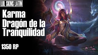 Karma Dragón de la Tranquilidad  Español Latino  League of Legends [upl. by Aprilette]