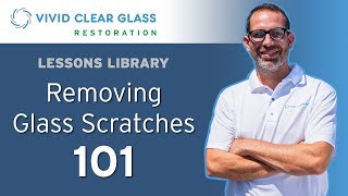 Removing Glass Scratches 101 Yes you really can [upl. by Forbes]