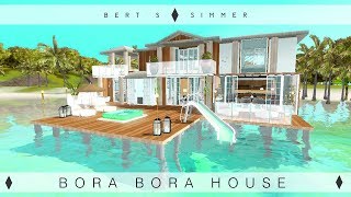 The Sims 3 Bora Bora Inspired House [upl. by Hartmunn]