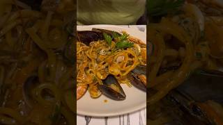 Spaghetti with Seafoods spaghetti allo scoglio shorts food new subscribe [upl. by Aksel]