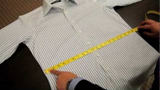 How to measure the waist off a ready made shirt by Spier amp Mackay [upl. by Aihsi]