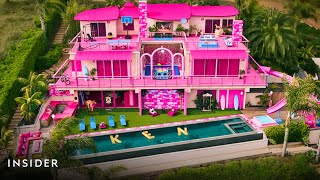 A RealLife Barbie Dreamhouse Opens In Malibu  Insider News [upl. by Fleeman983]