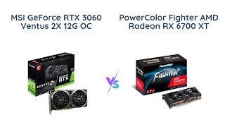 🔥 RTX 3060 vs RX 6700 XT 🎮 Battle of the Gaming Graphics Cards 😱 [upl. by Applegate]