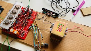 How to use 3773 Amplifier Board to convert HiFi music system of 300 watt MV COLLECTION dj djremix [upl. by Ellesirg]