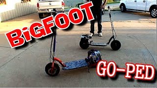 Building A GoPed BIGFOOT Scooter [upl. by Venice]