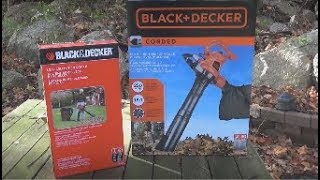 Black amp Decker BV5600 amp BB006  Initial Checkout [upl. by Horwath298]