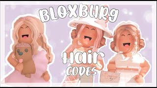 Blonde Hair CodesBloxburg Aesthetic [upl. by Itsyrc]