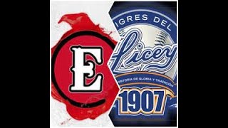 Leones del Escogido Vs Tigres del Licey [upl. by Aldredge]