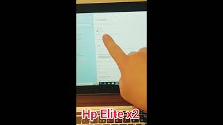 Hp Elite x2 touchpad not working [upl. by Schriever]