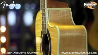 Fender TBucket 400CE Acoustic Guitar  Quick Look  PMT Portsmouth [upl. by Enak]