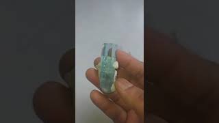 Aquamarine stone in Nepal [upl. by Bertolde]