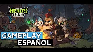 HEROS LAND  Nuevo survival y con pvp  Gameplay Español [upl. by Hudgens]