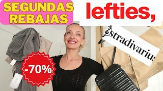 HAUL SEGUNDAS REBAJAS Stradivarius y Lefties Super economico [upl. by Waylon70]