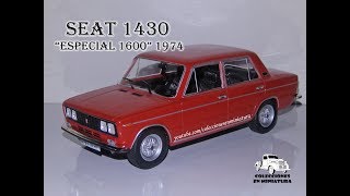 Seat 1430 especial 1600  Coches inolvidables Nº28  Salvat  124 [upl. by Josey]