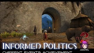 Guild Wars 2  Informed Politics achievement [upl. by Jacquenetta]