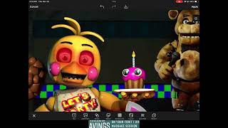 Making a custom FNAF 2 movie posterapp named picsart [upl. by Metcalf]