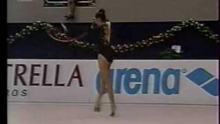 Kabaeva Alina RUS hoop team competition [upl. by Macfadyn]