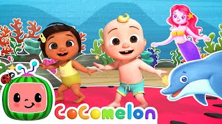 Mermaid Song Dance Party  CoComelon Nursery Rhymes amp Kids Songs [upl. by Kendricks]