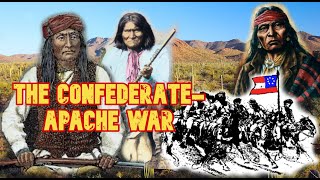 All the times the Confederates fought the Apache Nation [upl. by Araht]