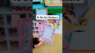 Latest Stickers Update 🍒🍄 To Do List Stickers 🌷 notebookdecorationideas plannerdecoration [upl. by Scotti749]