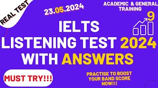 IELTS Listening Practice Test 2024 with Answers  24052024 [upl. by Hsirahc]