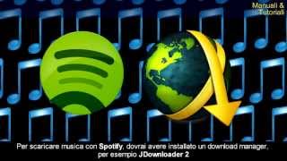 Come scaricare musica con Spotify e JDownloader  EAZEL [upl. by Zysk775]