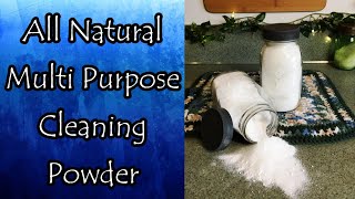 Natural Multi Purpose Cleaning Powder for Laundry Dishes Scouring and More [upl. by Ylremik263]