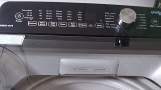 Haier HWM951678 part 2  how to clean drum  tub dry  air dry and child lock setting [upl. by Bat747]