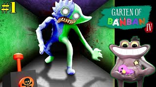 Garten of ban ban 4 part 1 full gameplay in tamilHorroron vtg [upl. by Alaj]