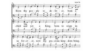 Come Thou Long Expected Jesus notated music [upl. by Niwdla497]