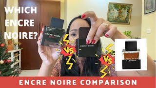 PERBANDINGAN ENCRE NOIRE ORIGINAL vs SPORT vs A L’EXTREME 🚦 [upl. by Merce]