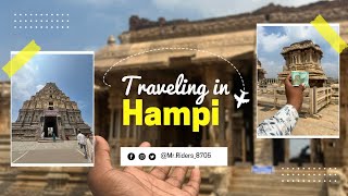 Full trip to Hampi with detail history and videos to know complete knowledge [upl. by Placido]