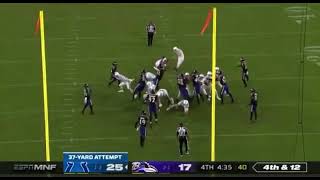 Calais Campbell Blocked Field Goal Week 5 vs Colts [upl. by Garibull]