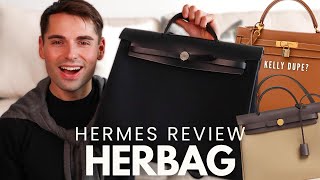 HERMES BAG 101 HERBAG ZIP REVIEW  BETTER THAN HERMES KELLY  BEST ENTRY LEVEL HERMES BAGS [upl. by Henning]