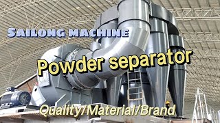 High efficiency wear resistance long service Industrial powder separator air classifier Osepa [upl. by Almita]