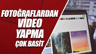 FOTOĞRAFLARDAN MÜZİKLİ SLAYT VİDEO YAPMA PROGRAM İNDİRMEDEN – BİLGİSAYARDA [upl. by Medor]