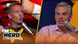 Joel Klatt talks Lincoln Riley rumors CFP rankings Michigan amp Michigan State I NCAA I THE HERD [upl. by Thomasine]