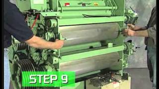 CPM Roskamp  How to change rolls on a Roskamp Series 900999 Roller Mill [upl. by Grindle]