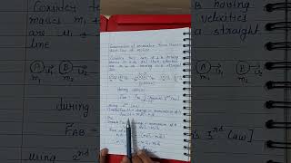 conservation of linear momentum using newton 3rd law lawsofmotionclass11 [upl. by Cassady]