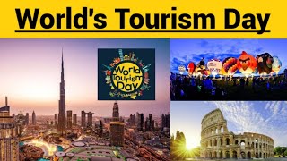 World Tourism Day2019  Why we celebrate world tourism day [upl. by Horan]