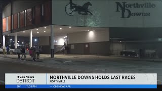 Northville Downs holds last races [upl. by Arihk]