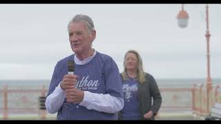 Michael Palin speaking at launch of Terry Jones statue campaign [upl. by Attehcram]