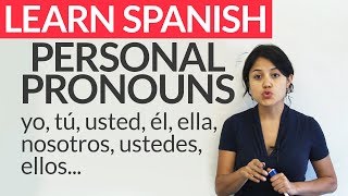 Personal Pronouns in Spanish [upl. by Trixie]