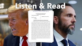 LISTEN amp READ Jack Smiths Unsealed Filing Lays Out Trumps Criminal Conspiracies [upl. by Esidnac]