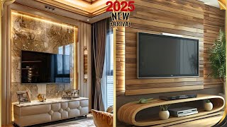 111 Luxury TV Unit For Living RoomTV Wall Design Ideas 2025 TV Cabinet Interior Design IdeasTv [upl. by Harutek115]