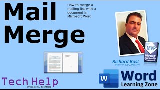 Microsoft Word Mail Merge [upl. by Rivera]