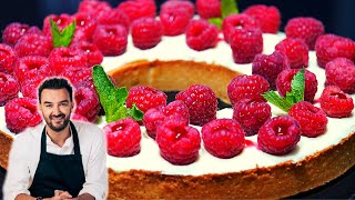 La Tarte aux Framboises de Cyril Lignac Une Recette dété Facile [upl. by Alyag507]