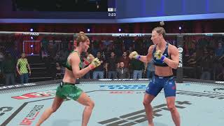 Holly Holm Vs Kayla Harrison [upl. by Cain]